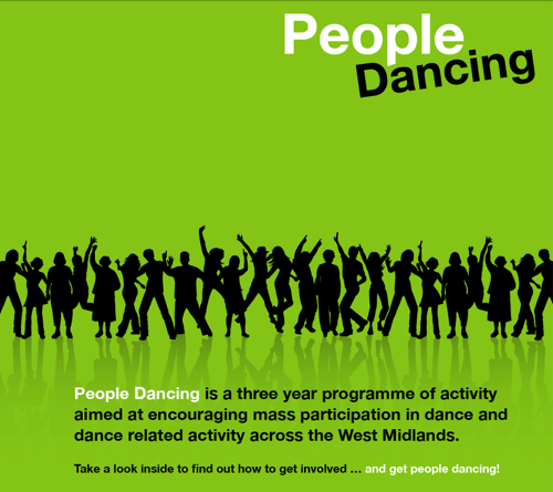 People Dancing, as it says on the brochure, is: